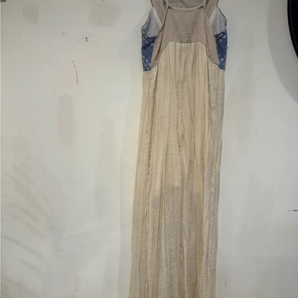 Flying Tomato Blue and Cream Maxi Dress - Image 4