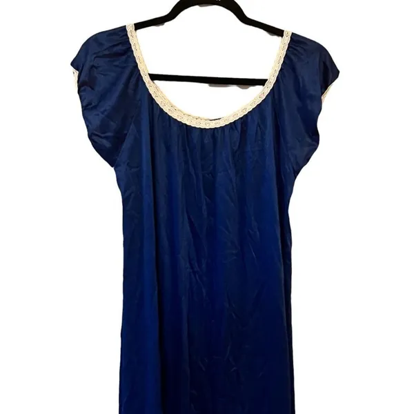 ‎Vintage Navy Nightgown Blue - Image 2