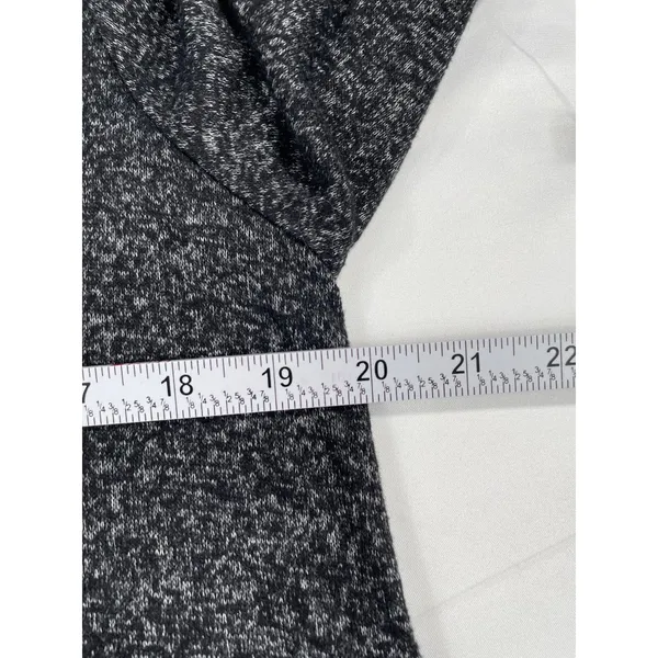Old Navy SKU 7643 Womens Long Heather Gray Tunic Dress Size L - Image 4