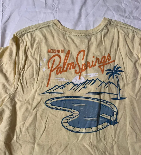 Palm Springs Graphic Tee Size XL - Image 2