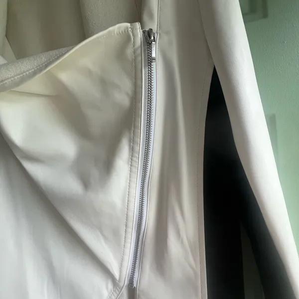 Nordstrom Moto Jacket Faux Leather - Image 5