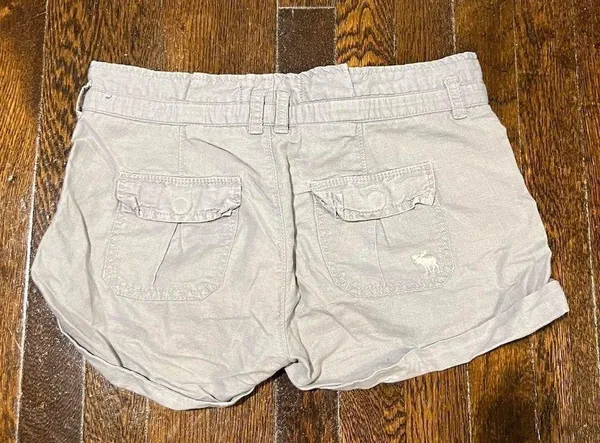 Vintage Y2K Abercrombie & Fitch Tie Shorts - Image 2