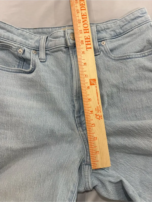 Madewell The Curvy Perfect Vintage Wide Leg Crop Jean Altoona Wash Size 28 - Image 7
