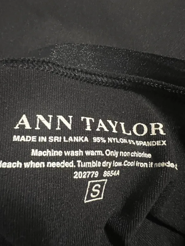 Ann Taylor Core Black Stretch Cami - Image 8