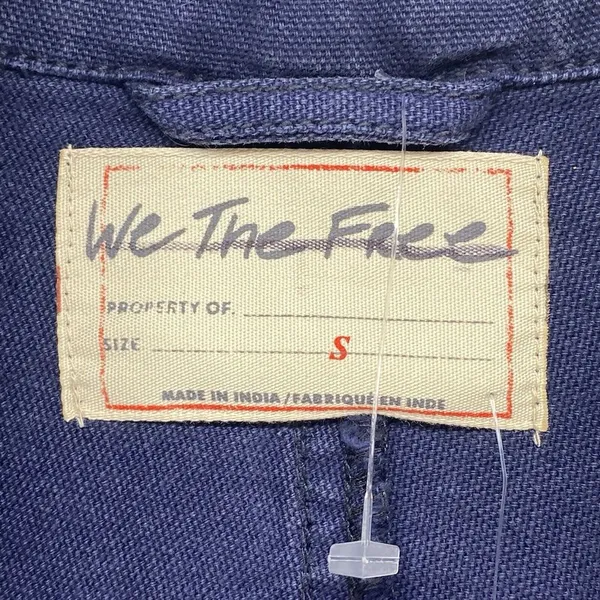 New Free People We The Free Jacket Womens small Viva Surplus in Starless‎ Sky - Image 6