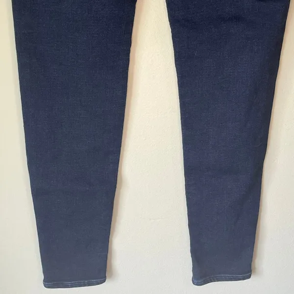 American Eagle Dark Wash Indigo Super High Rise Jegging Super Stretch Size 2 Reg - Image 12
