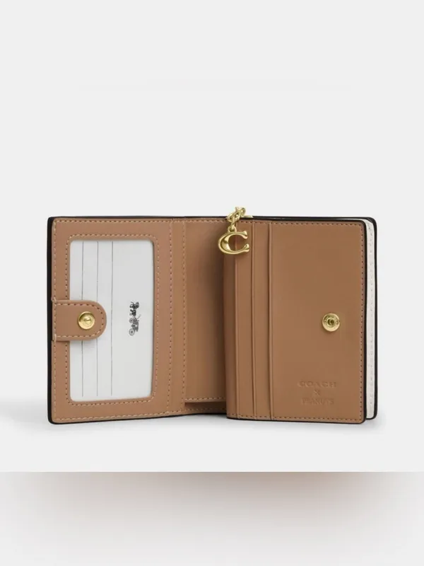 New Coach x Peanuts 2025 Snap Wallet Happiness Charlie Brown Gang - Image 3