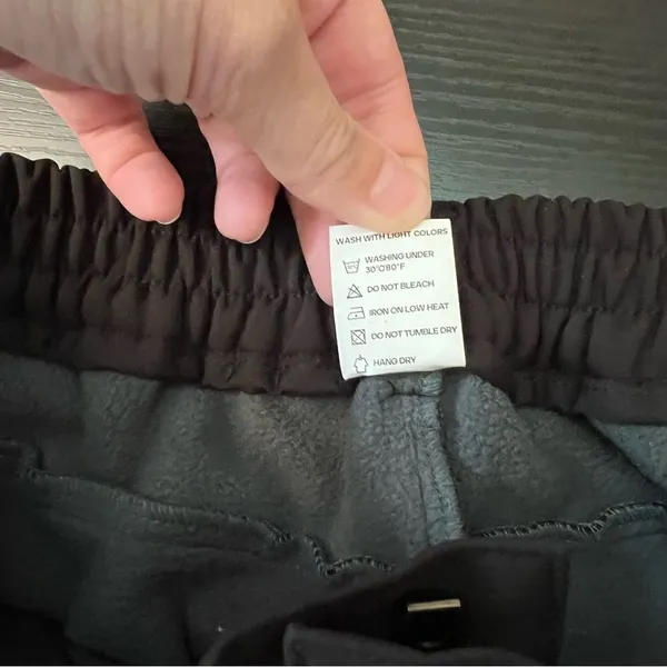 ✨ Healthyoga Women’s Black Soft Shell Pants‎ Snow Small - Image 8