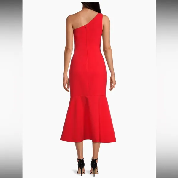 LIKELY Brighton One-Shoulder Gown red size 6 - Image 2