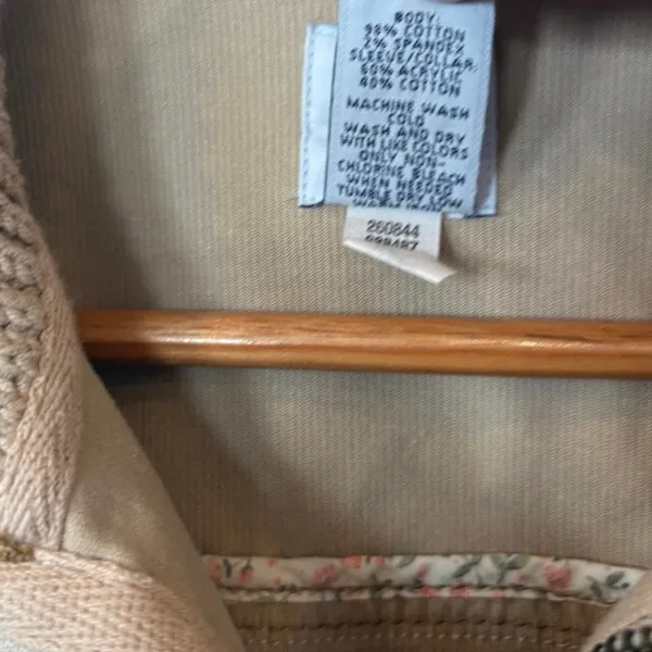 Gap‎ Tan Jacket Size Medium - Image 8