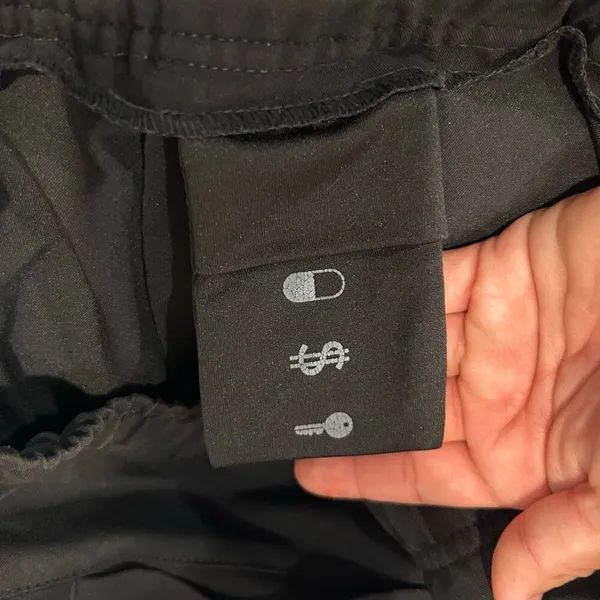 FIGS Black Scrub Jogger Pants Women’s Large Short Technical Collection - Image 10