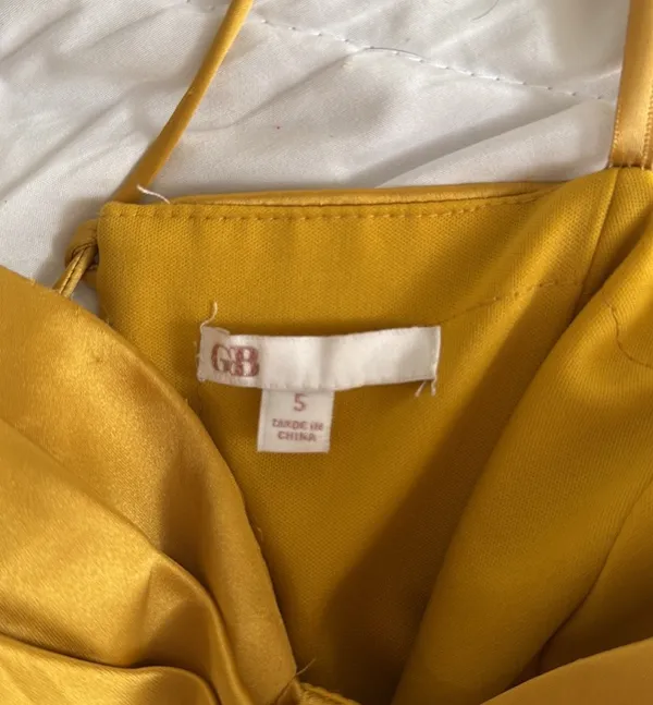 GB marigold formal gown - Image 8