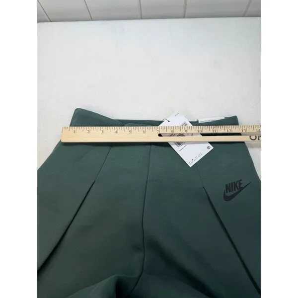 Nike Sportswear Tech Fleece High-Waisted Pleated Pants Green XS FV8052-338 NWT - Image 8