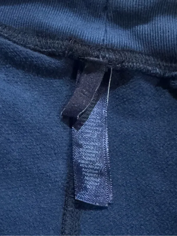 Skims Cotton Fleece Classic Jogger Navy Blue Women’s Medium - Image 3
