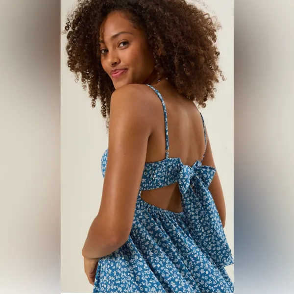 Altar’d State Layla Floral Mini Dress - Image 4