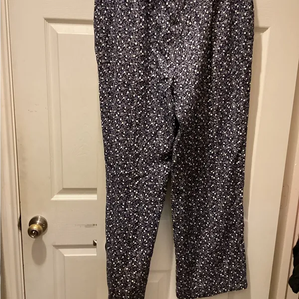 GAP Dark Blue Floral Pajama Pants - Image 2