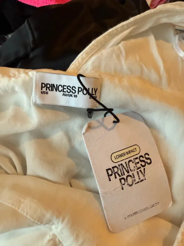Princess Polly Dress White - Image 3