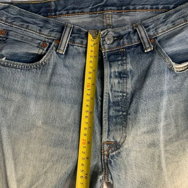 Levi’s 501 Y2K Blue Jeans Waist 34 / Inseam 31 - Image 4