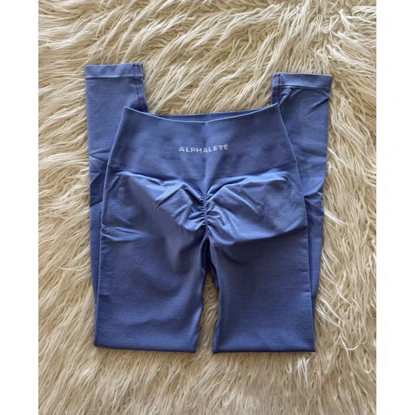 Alphalete Amplify Leggings Digital Violet Size Small - Image 3