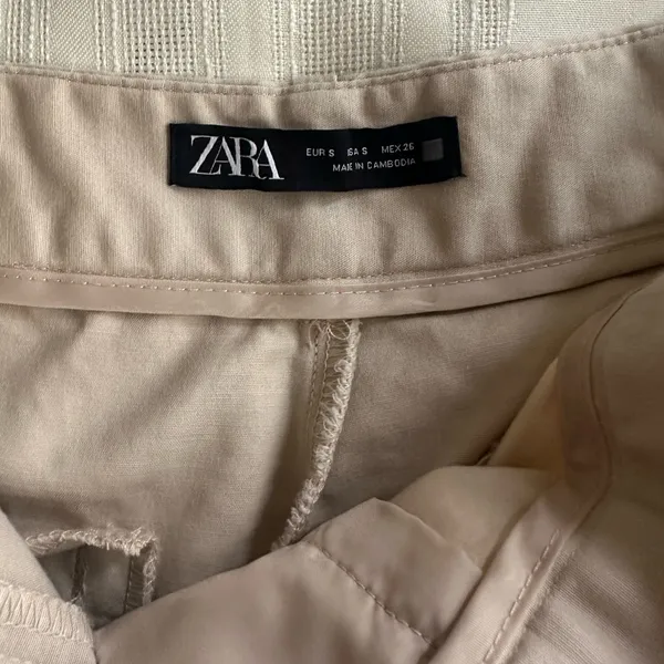 Zara Beige Women's Bermudas - Image 15