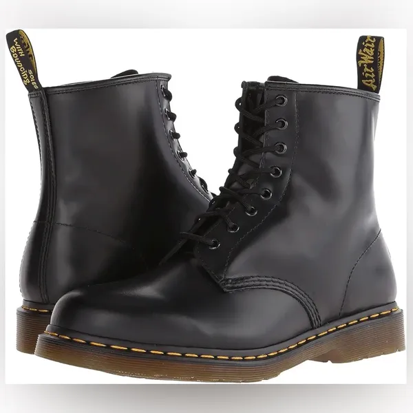Dr. Martens 1460 Women’s 8-Eyelet Black Leather Boots - Image 5