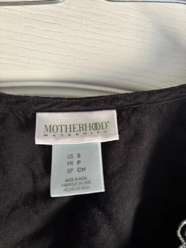 Motherhood Maternity black shirt - Image 3