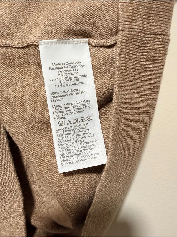 J.Crew Sleeveless Cashmere Blend Sweater Vest in Camel S - Image 3