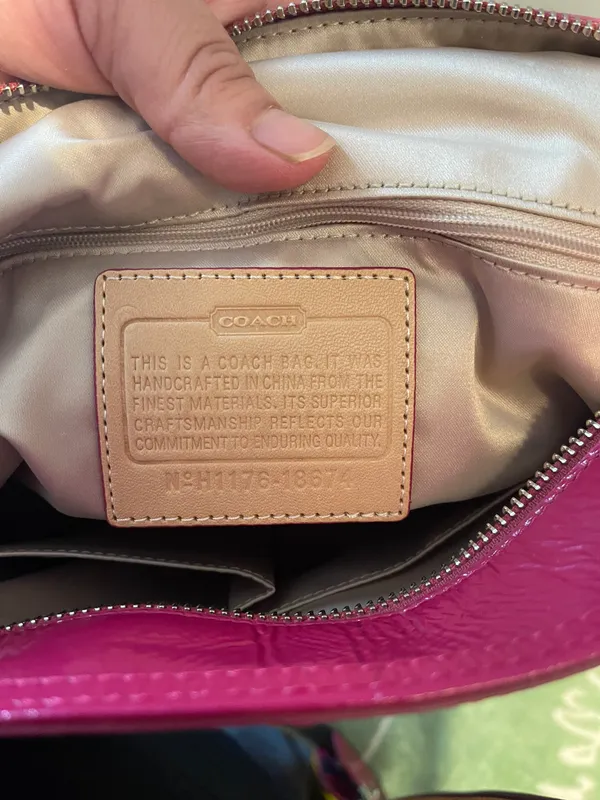 Coach Pink Bag - Image 7