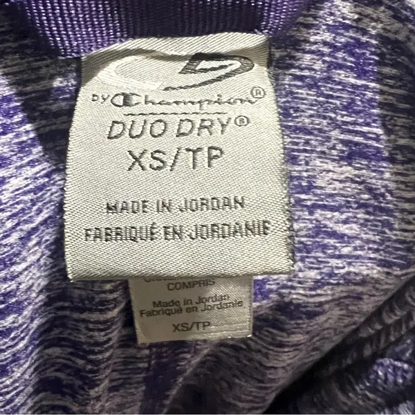 C9 champion purple full zip athletic jacket xs - Image 8