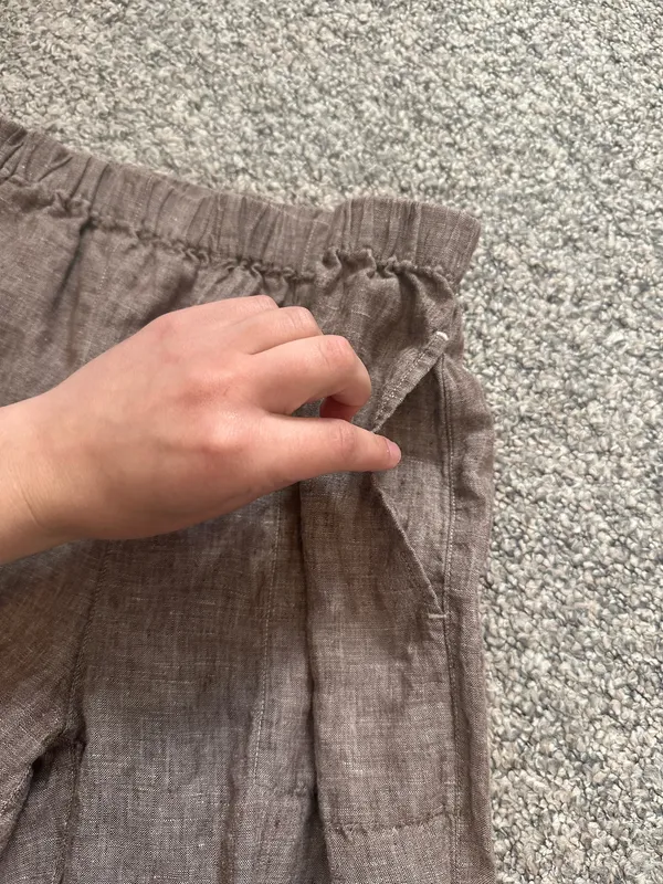 Chicos Design Linen Pants - Image 4