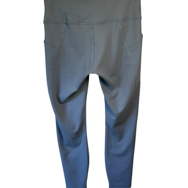 Lululemon Peloton Wunder Train High Rise 25" Leggings Blue‎ Cycle Bike Size 8 - Image 2
