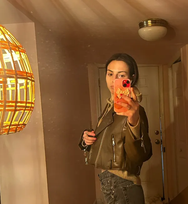 Faux Leather Jacket - Image 5
