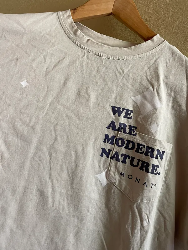 Monat Oversized Tee Tan Size M - Image 3