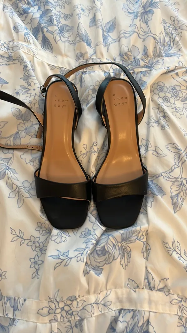 Target A New Day Black Heels Women’s 7 - Image 3