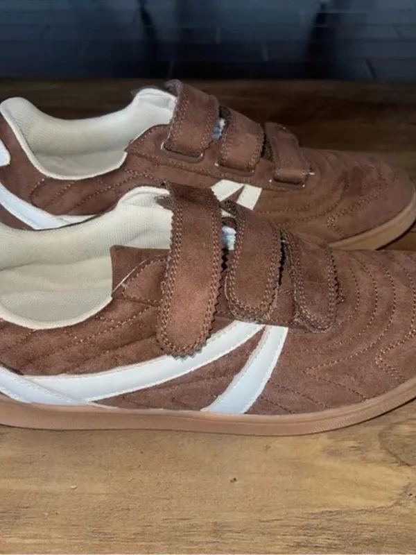 NWOT Steve Madden Chocolate Brown Macer Sneakers - Image 6