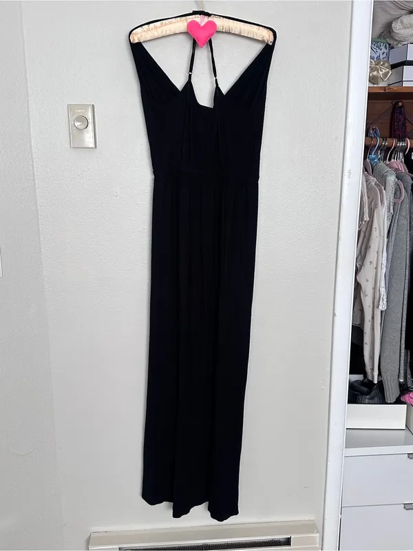 Apt. 9 Black V‑Neck Spaghetti Strap Maxi Dress - Image 4