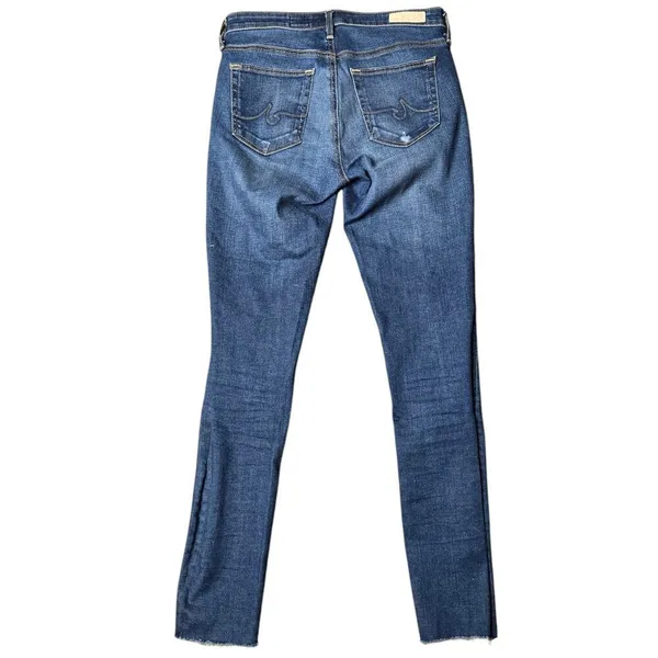 AG Adriano Goldschmied Midi Ankle Mid Rise Legging Ankle Jeans‎ Size: 25 - Image 5