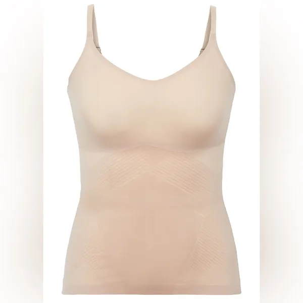 SPANX Thinstincts 2.0 Champagne Beige‎ Shapewear Camo Tank Top - Image 3