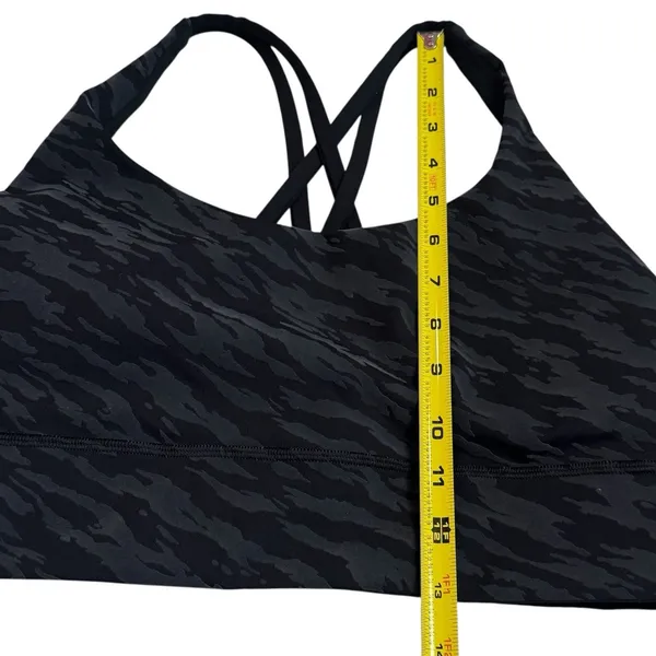 Lululemon Lunar New Year Energy Longline Sports Bra‎ Black Leopard Athletic 12 - Image 9