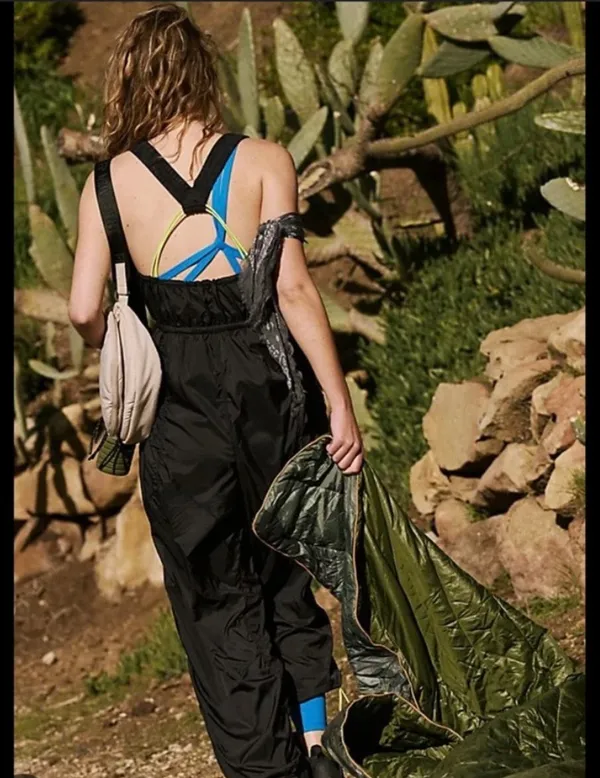 Free People Movement When In Roam Packable Onesie Overalls Bib - Image 2