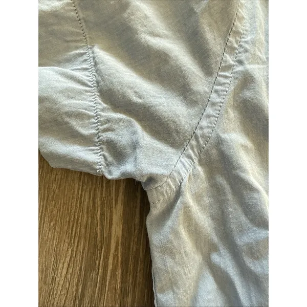 Wilfred Free Zero Blue Short Button Romper w/ Pockets - Image 6