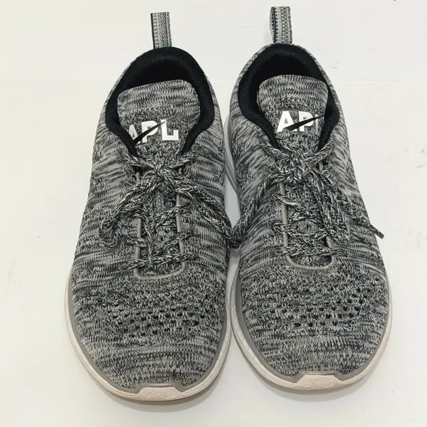 APL Athletic Propulsion Labs TechLoom Pro Sneakers Womens 5.5 Grey White‎ Knit - Image 10