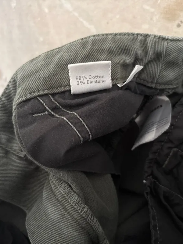 Reformation Lani Work Pant in Forest Green - Image 9