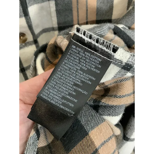 The‎ North Face Women's Plaid Flannel shirt size small - Image 3