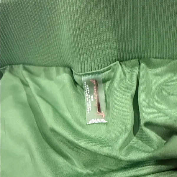 NWOT Free People Movement Green Blue Combo Prep In Your Step Active Shorts M - Image 5