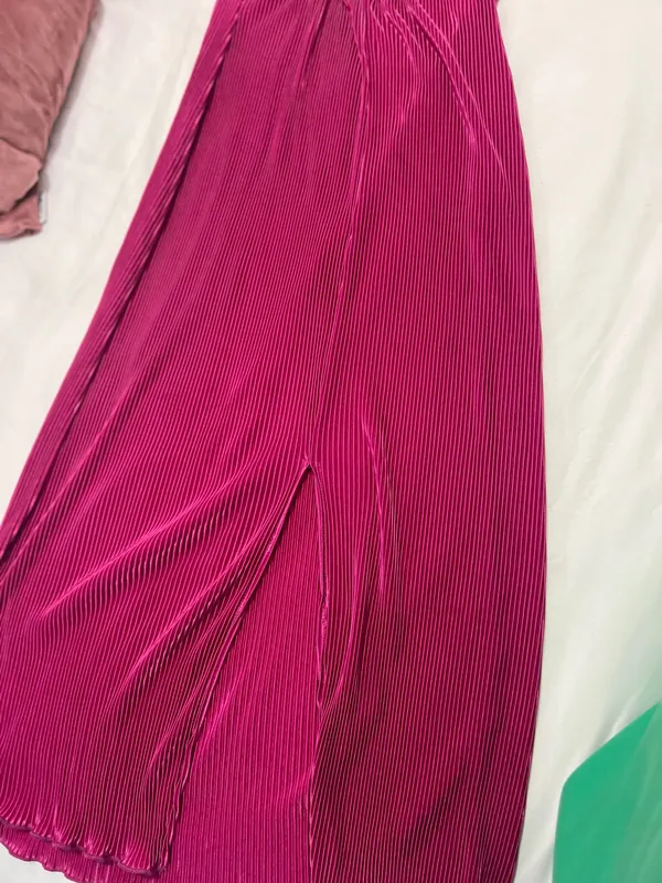 Fuchsia pink maxi dress - Image 4