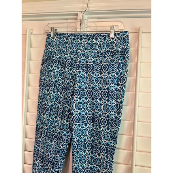 Aryeh Blue Pull On Crops Size‎ Small - Image 3