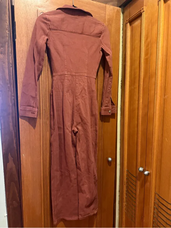 Wilfred Free Utility jumpsuit burnt red size 00 - Image 4