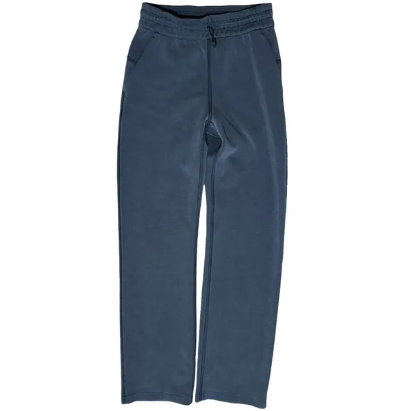lululemon Women's Size 0 Washed Black Straight Softstreme Leg Track Pants - Image 4