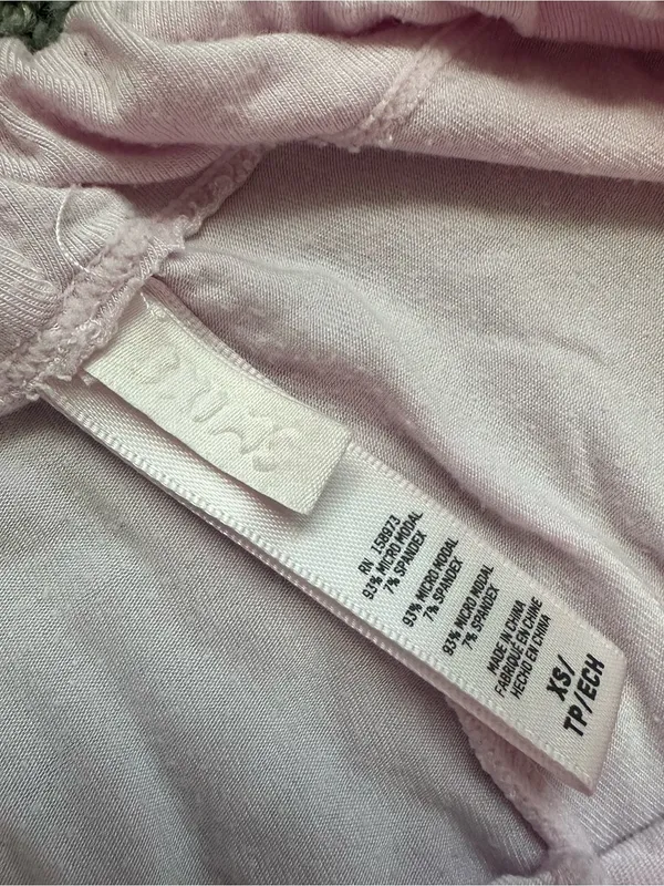SKIMS Pale Pink Wide-Leg Lounge Pajama Pants - Image 4
